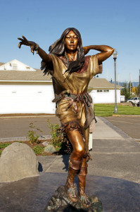 Sacajawea Statue 2